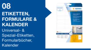 Etiketten, Formulare & Kalender